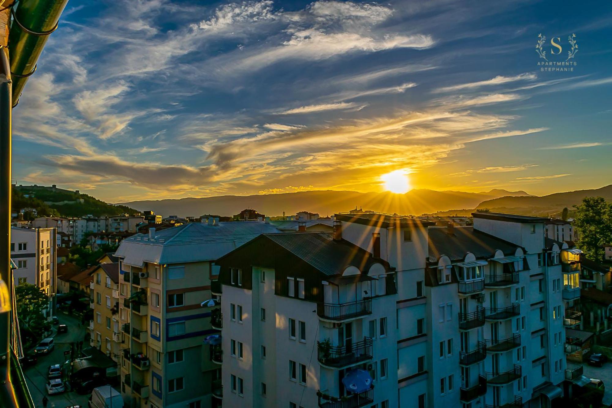 Apartment Stephanie Blue Ohrid Bagian luar foto